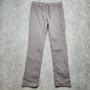 686 Everywhere Pants Mens 30x32 Gray Chino Slim Fit Stretch Casual Travel